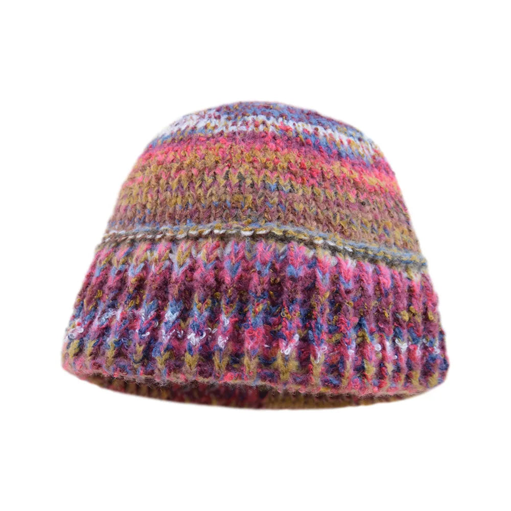 Hudson Winter Knitted Multicolor Beanie