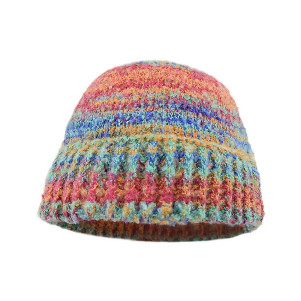 Hudson Winter Knitted Multicolor Beanie