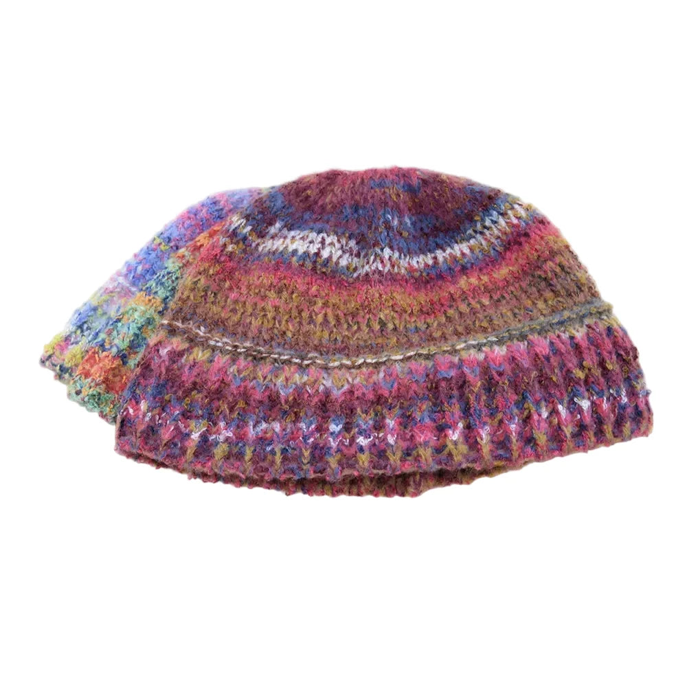 Hudson Winter Knitted Multicolor Beanie