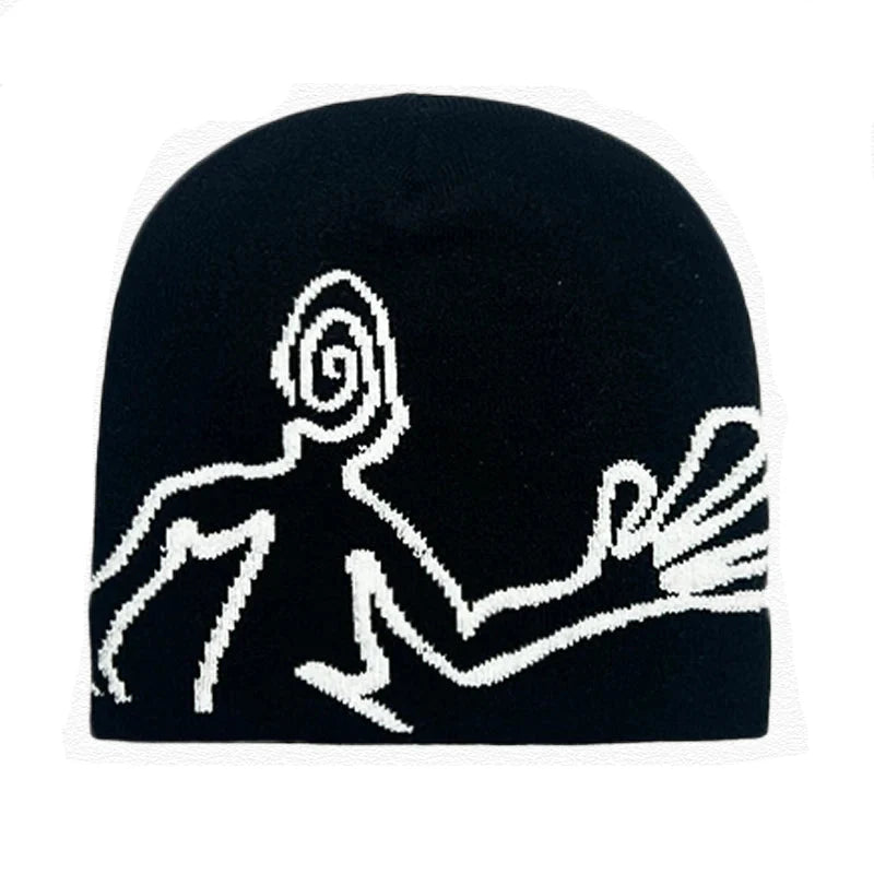 Humanoid Alien Winter Beanie