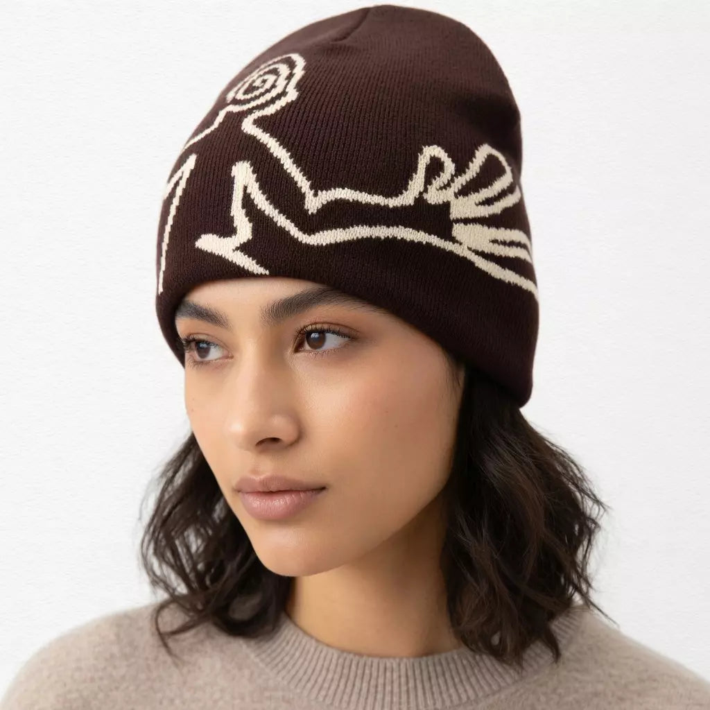 Humanoid Alien Winter Beanie