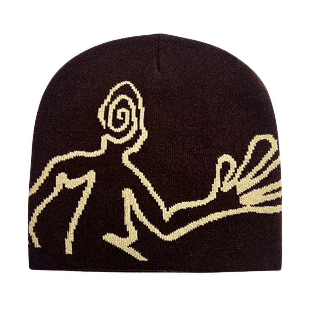 Humanoid Alien Winter Beanie