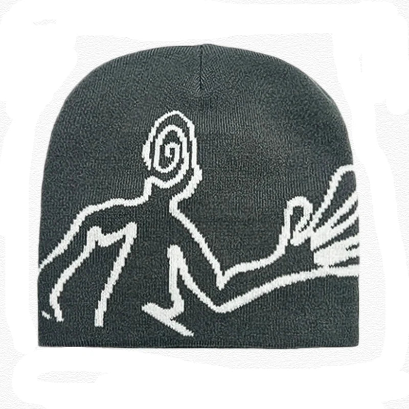 Humanoid Alien Winter Beanie