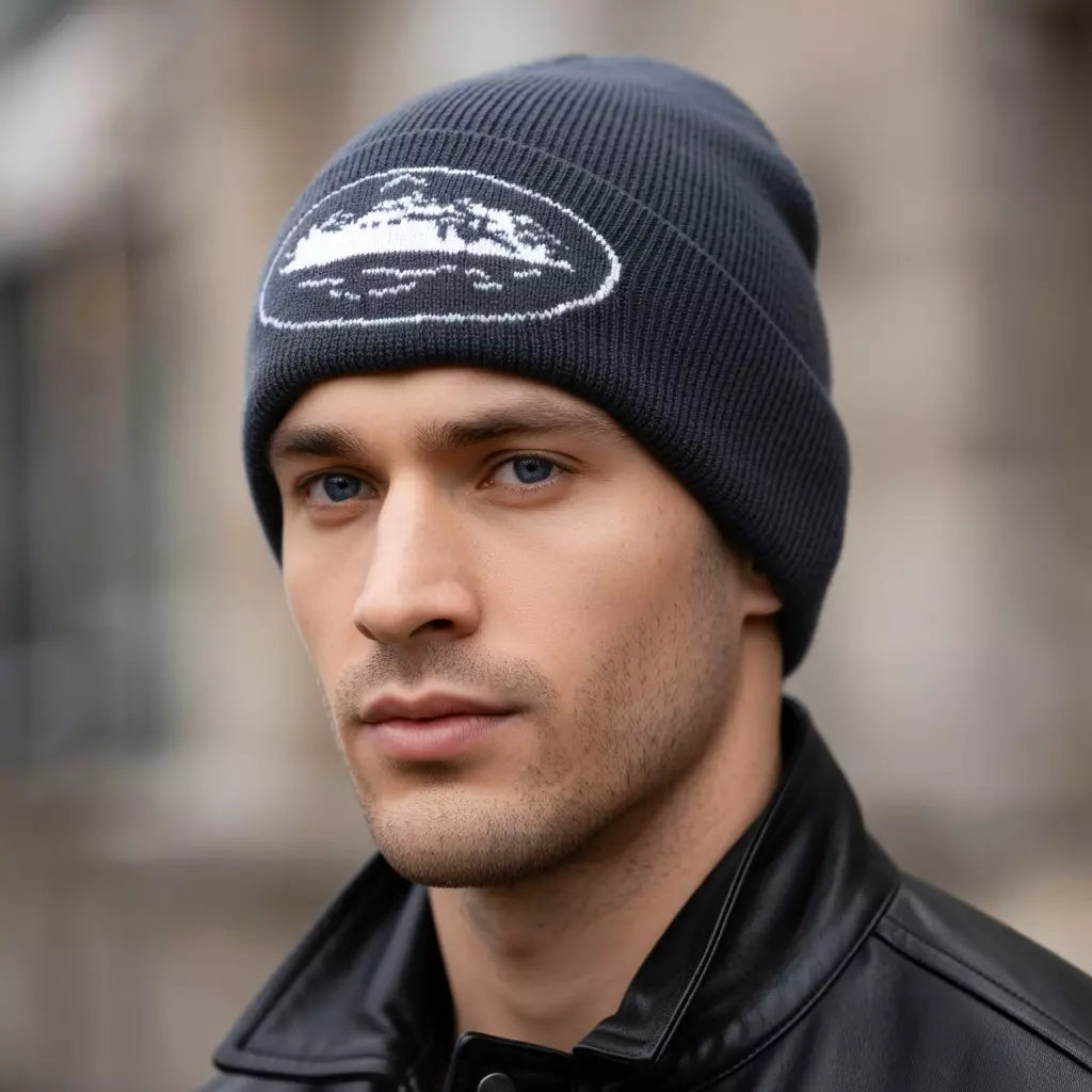 Iceberg Winter Skully Beanie