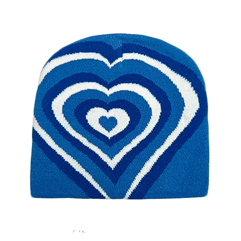 Infinite Hearts Knitted Beanie