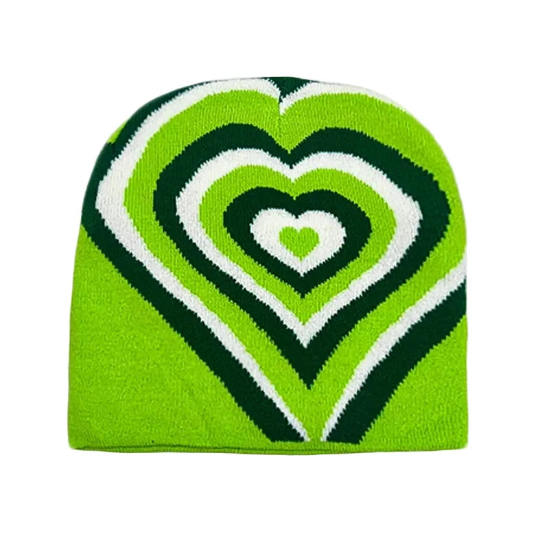 Infinite Hearts Knitted Beanie