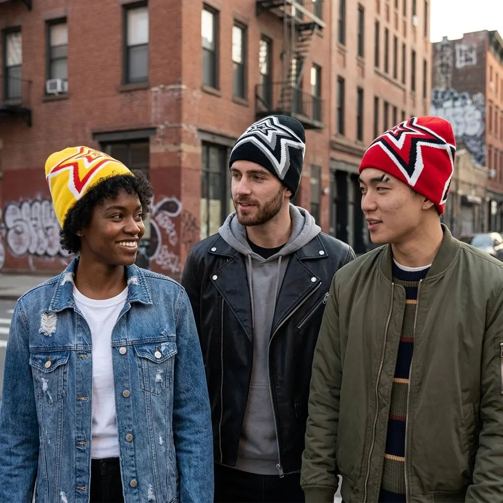 Infinite Stars Winter Knitted Beanie