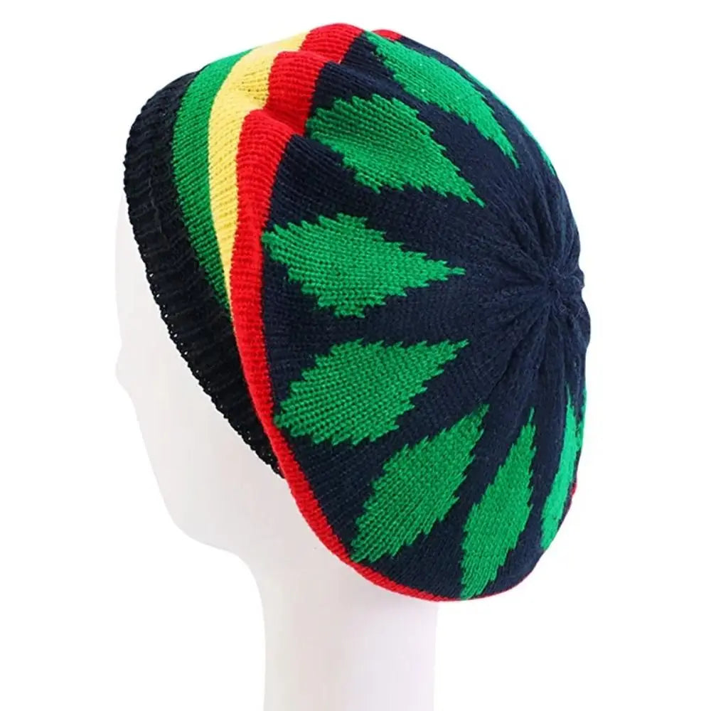 Jamaica Reggae Slouchy Beanie
