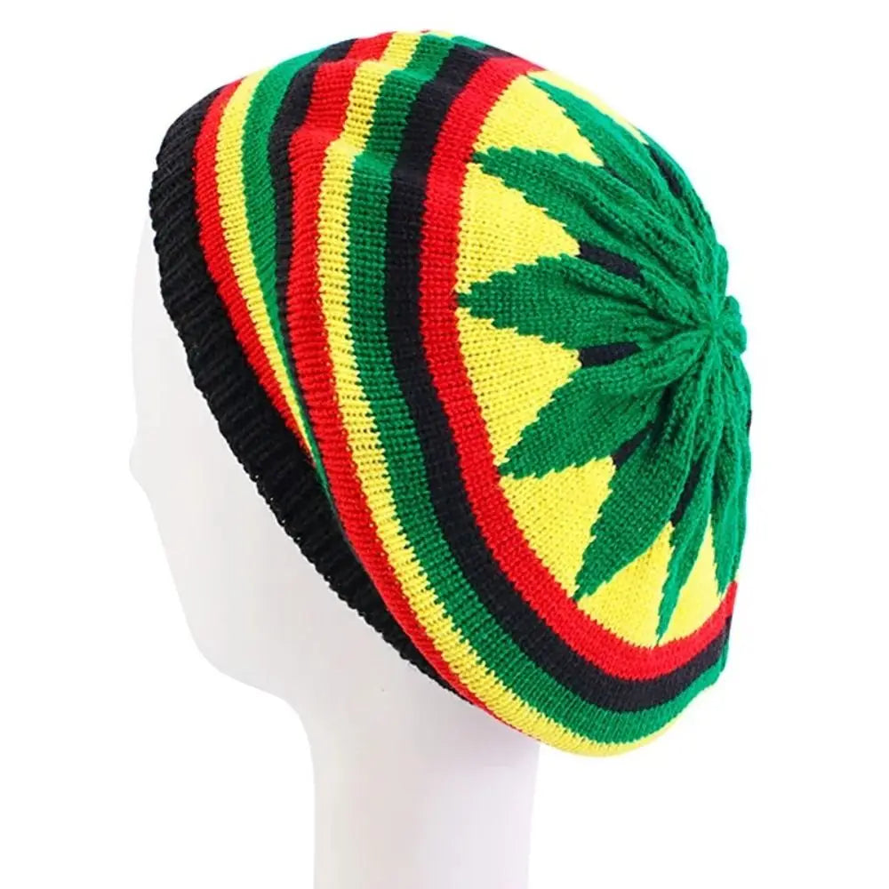 Jamaica Reggae Slouchy Beanie