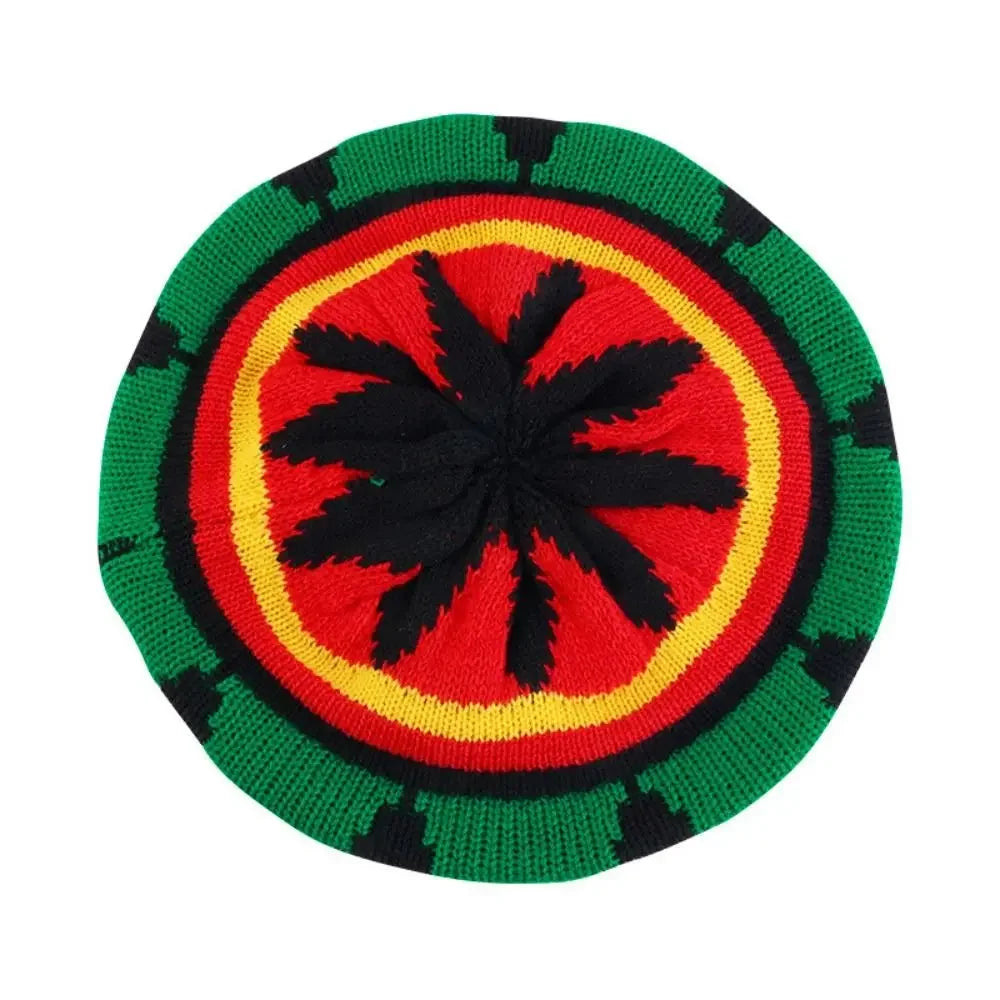 Jamaica Reggae Slouchy Beanie