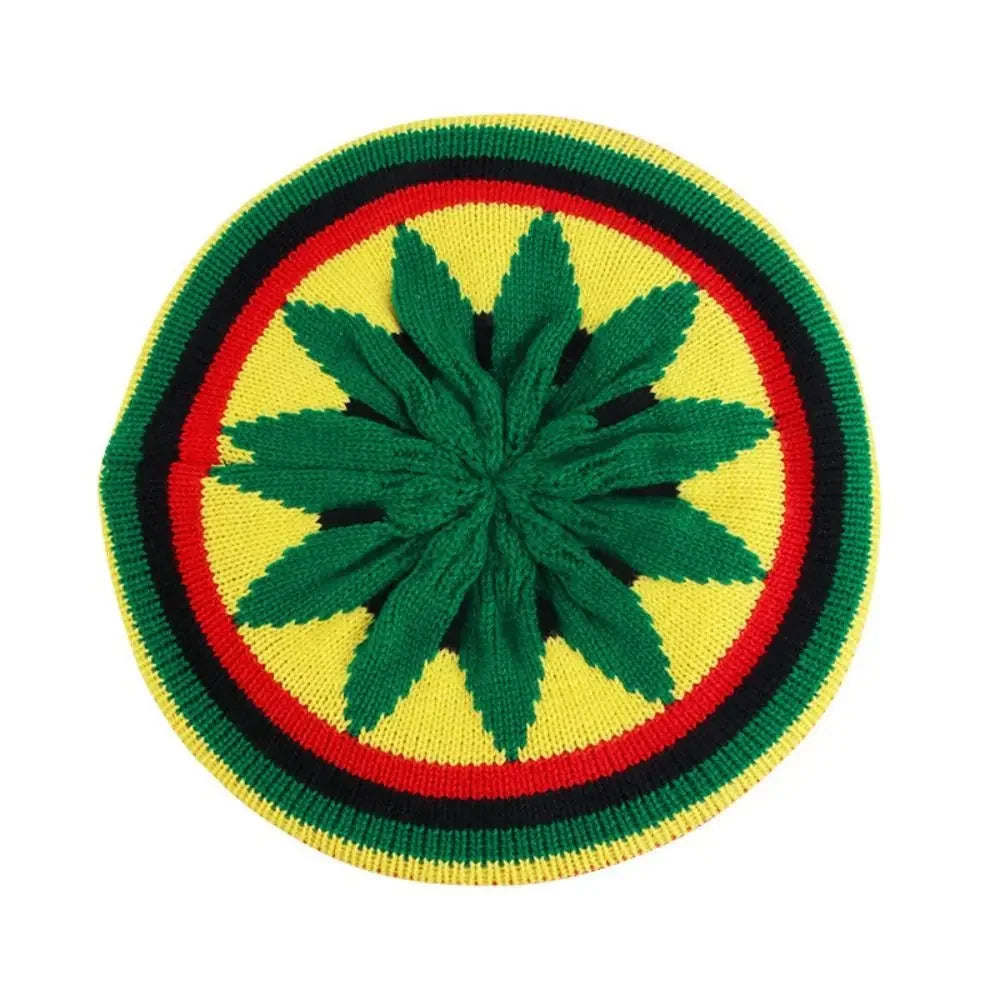 Jamaica Reggae Slouchy Beanie