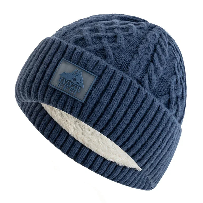 Kaiyan Winter Plush Knitted Beanie