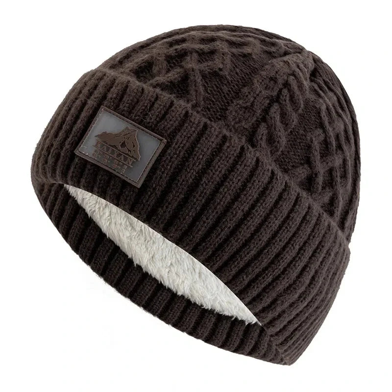 Kaiyan Winter Plush Knitted Beanie