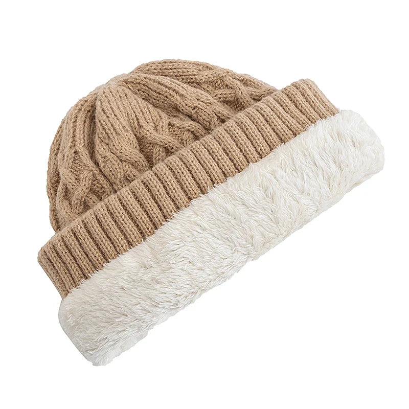 Kaiyan Winter Plush Knitted Beanie