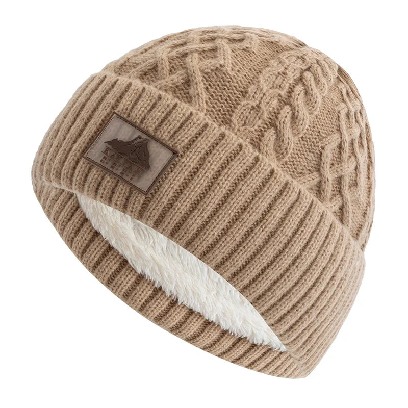 Kaiyan Winter Plush Knitted Beanie