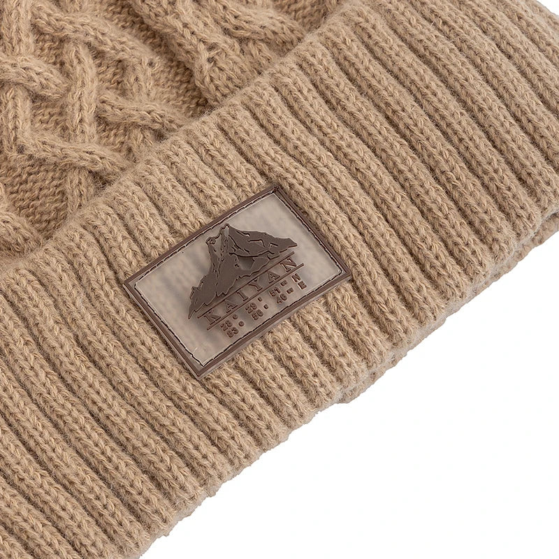 Kaiyan Winter Plush Knitted Beanie
