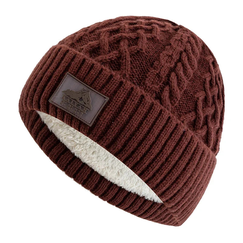 Kaiyan Winter Plush Knitted Beanie