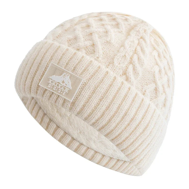 Kaiyan Winter Plush Knitted Beanie
