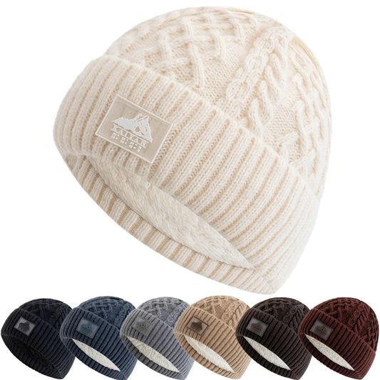 Kaiyan Winter Plush Knitted Beanie