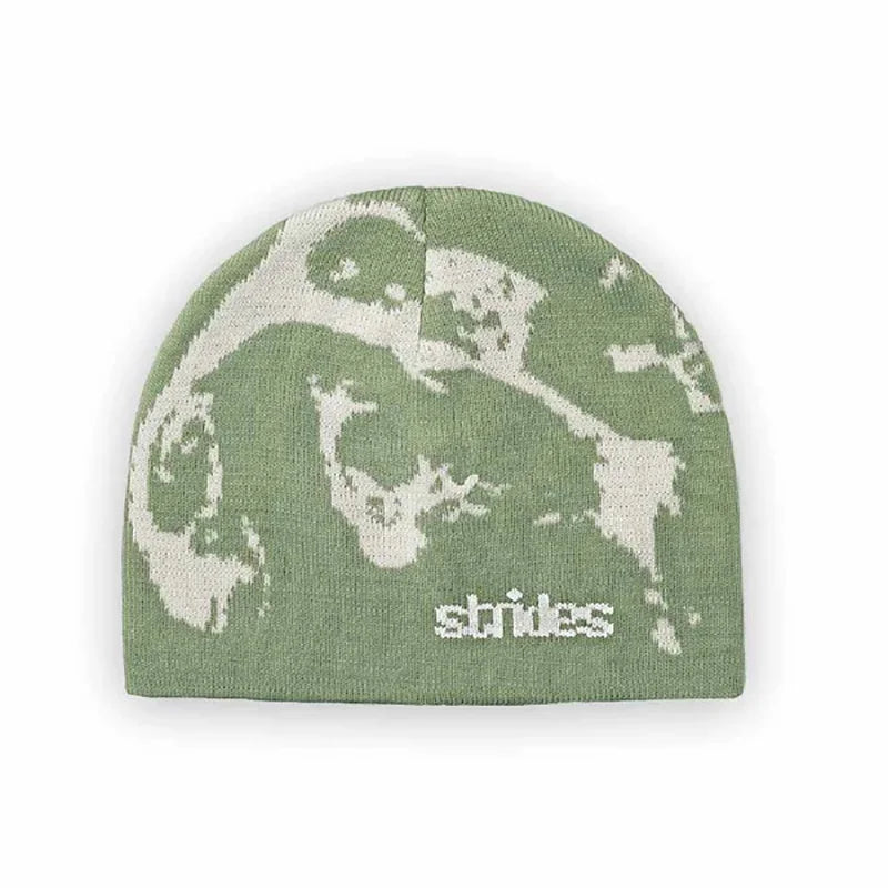 Korean Strides Splatter Winter Beanie