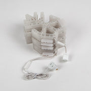 20" LED Folding Snowflake, Warm White, Lights