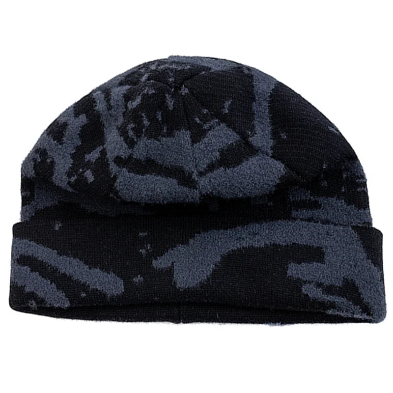 Leith Winter Camouflage Knitted Beanie