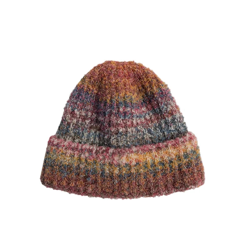 Manchester Winter Gradient Knitted Wool Beanie