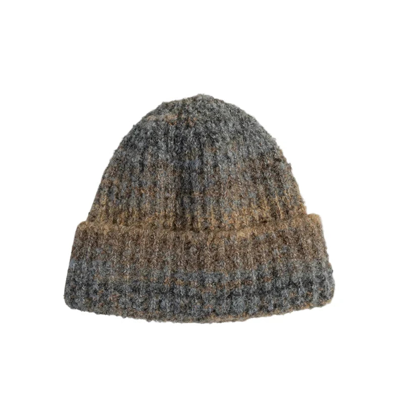 Manchester Winter Gradient Knitted Wool Beanie