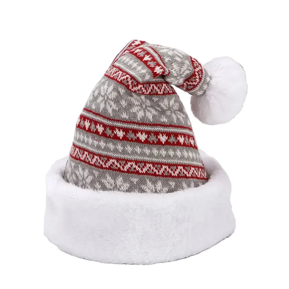 Merry Christmas Winter Pom Pom Beanie
