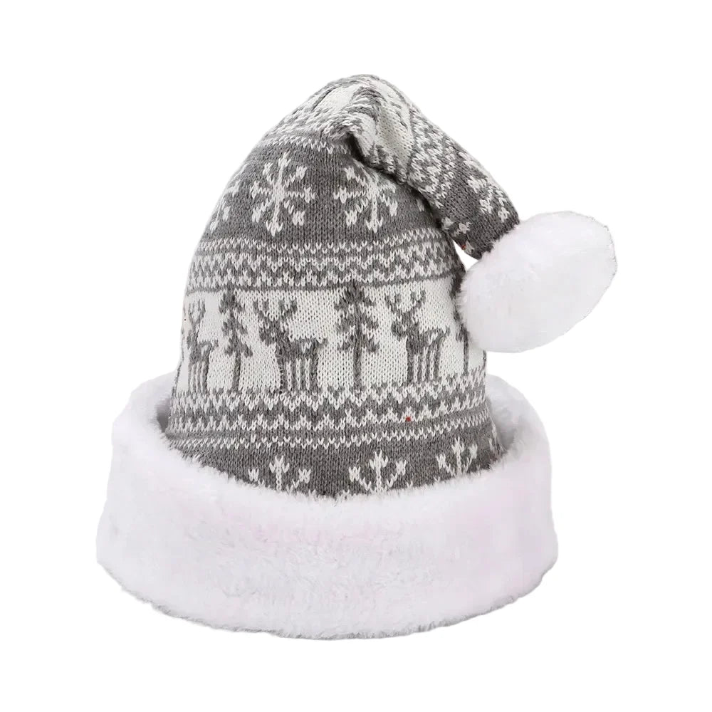 Merry Christmas Winter Pom Pom Beanie