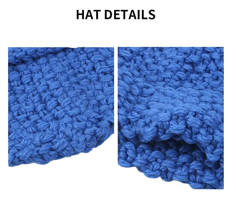 Minneapolis Winter Crochet Knitted Beanie