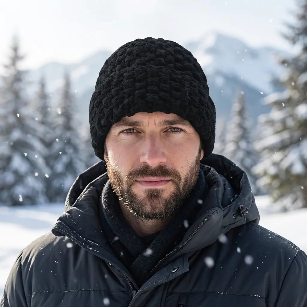 Minneapolis Winter Crochet Knitted Beanie
