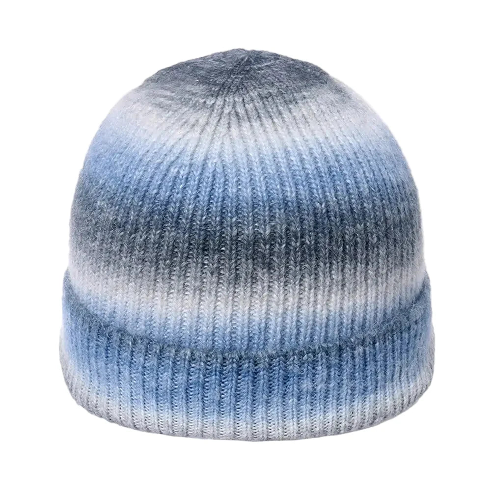 Moore Winter Tie-Dye Knitted Wool Beanie