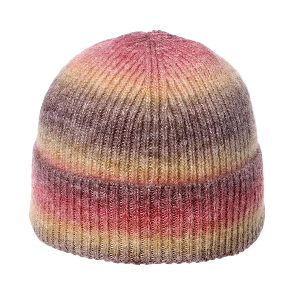 Moore Winter Tie-Dye Knitted Wool Beanie