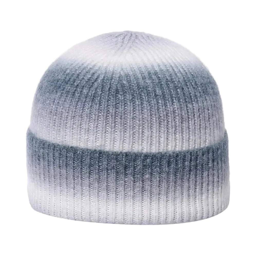 Moore Winter Tie-Dye Knitted Wool Beanie