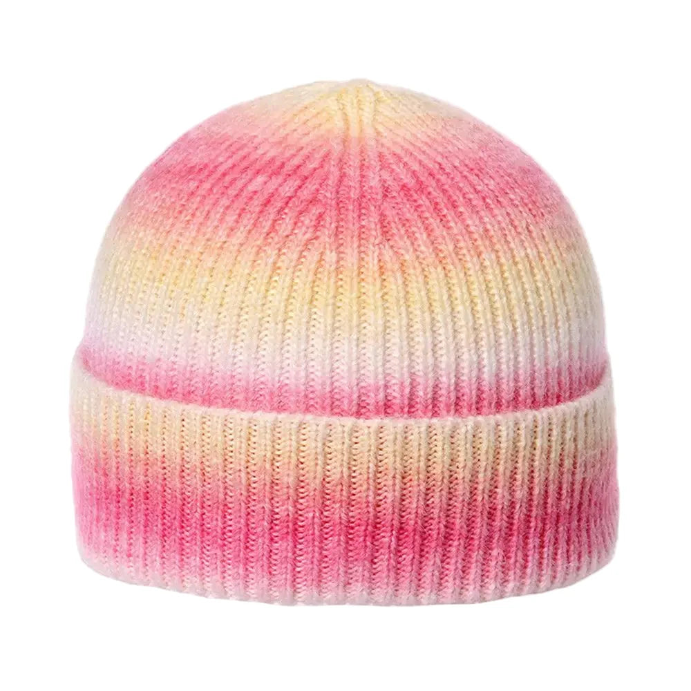 Moore Winter Tie-Dye Knitted Wool Beanie