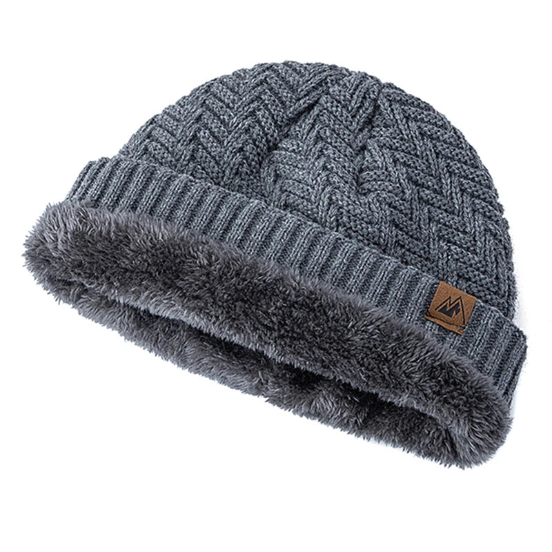 Mount Whitney Winter Geometric Beanie
