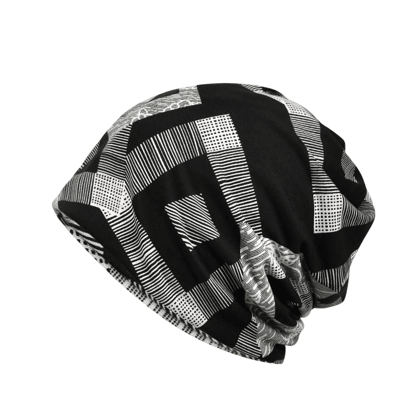 NXT Geometric Snood Beanie