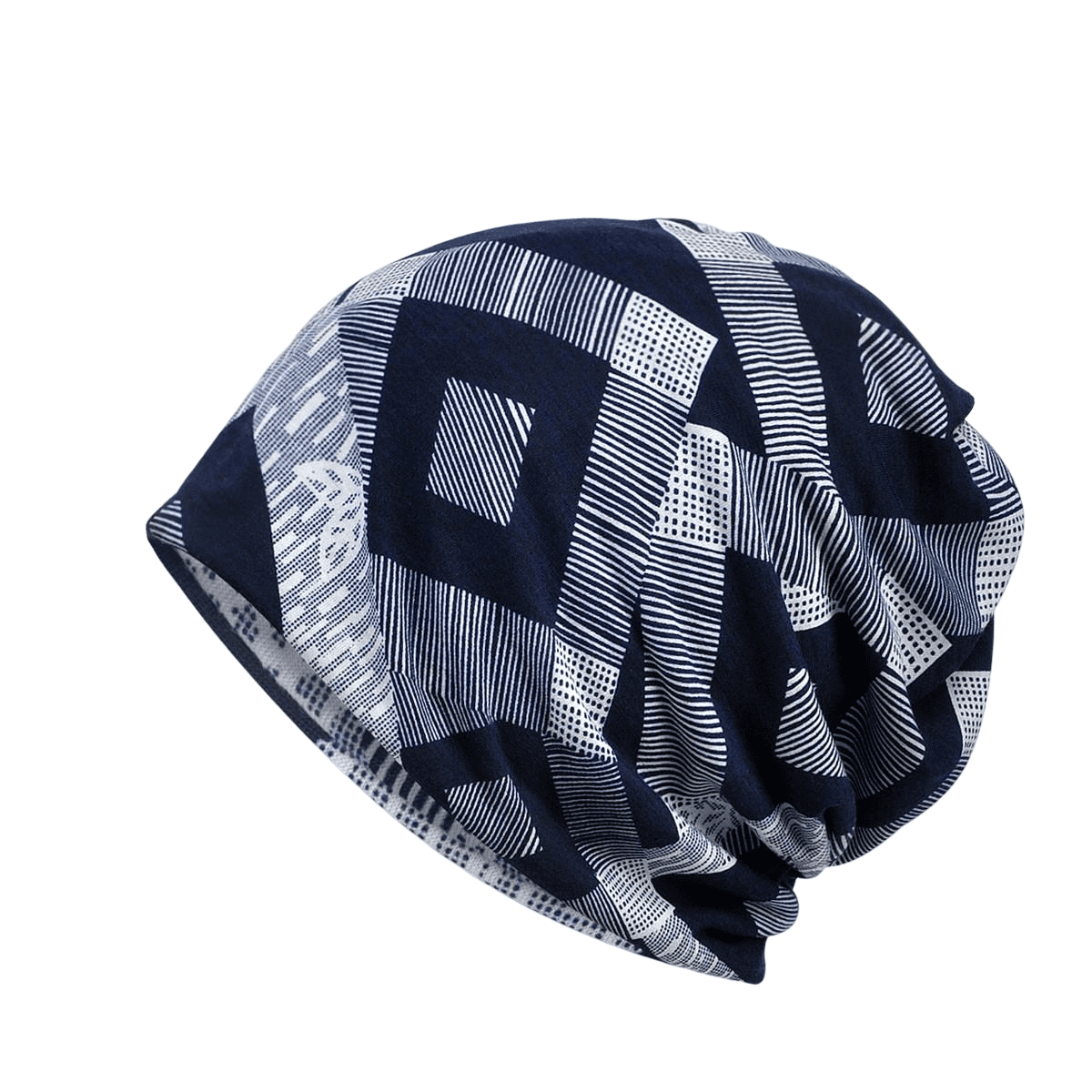 NXT Geometric Snood Beanie