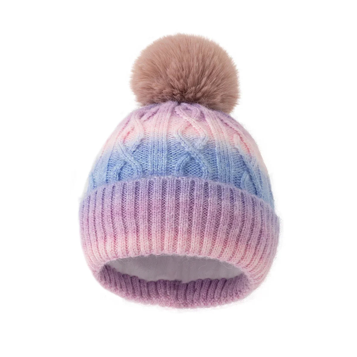 Nottingham Winter Pom Pom Multicolor Beanie