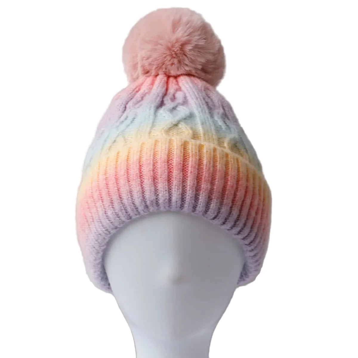 Nottingham Winter Pom Pom Multicolor Beanie