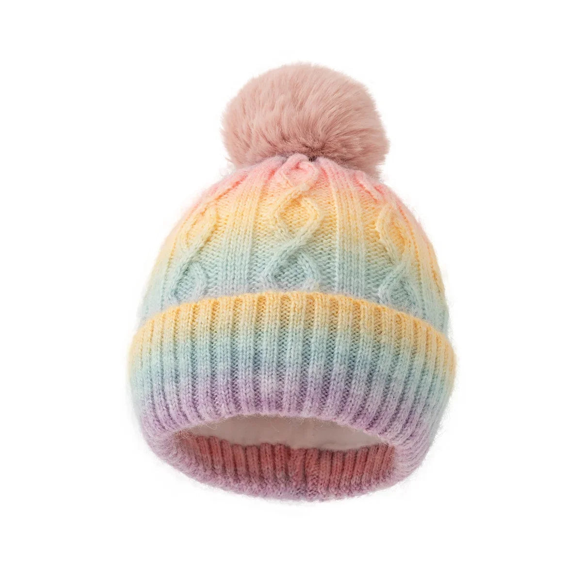 Nottingham Winter Pom Pom Multicolor Beanie