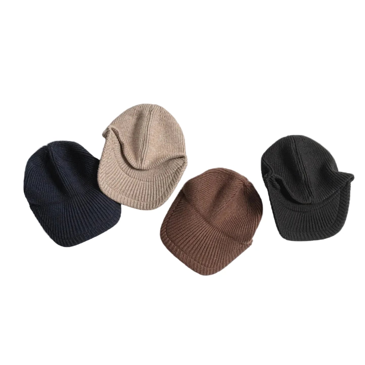 Old Money Knitted Baseball Beanie Cap