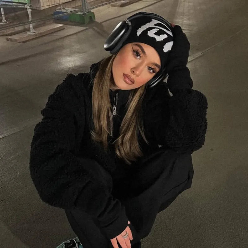 PURPIH Winter Skully Beanie