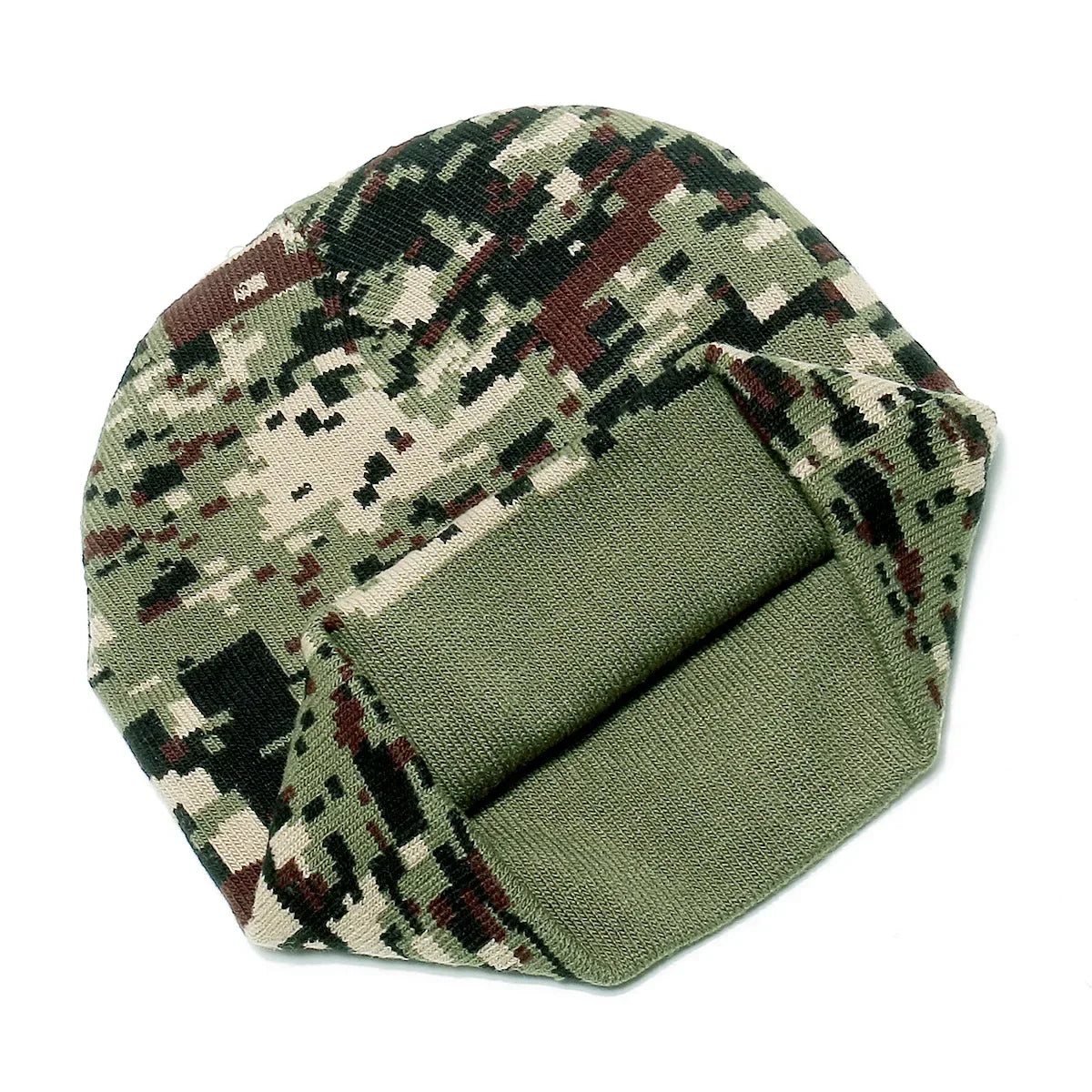 Pixel Camouflage Skully Beanie