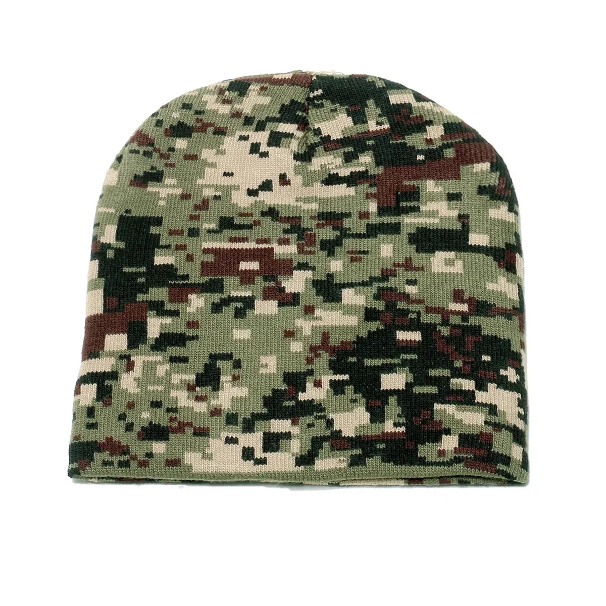Pixel Camouflage Skully Beanie