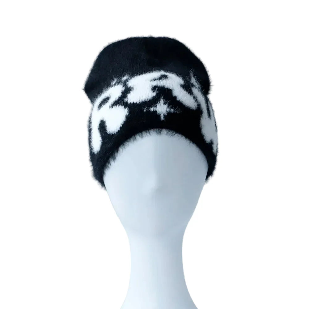 RRW Winter Knitted Fur Beanie