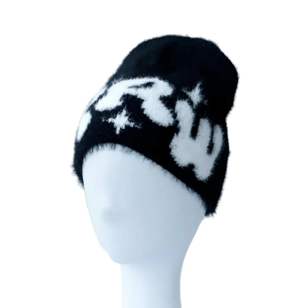 RRW Winter Knitted Fur Beanie