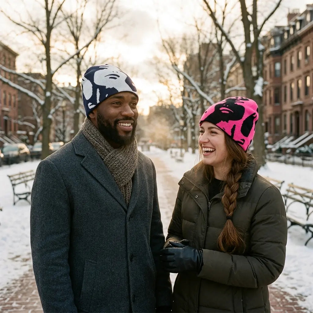 Rebecca's Portrait Winter Skully Beanie