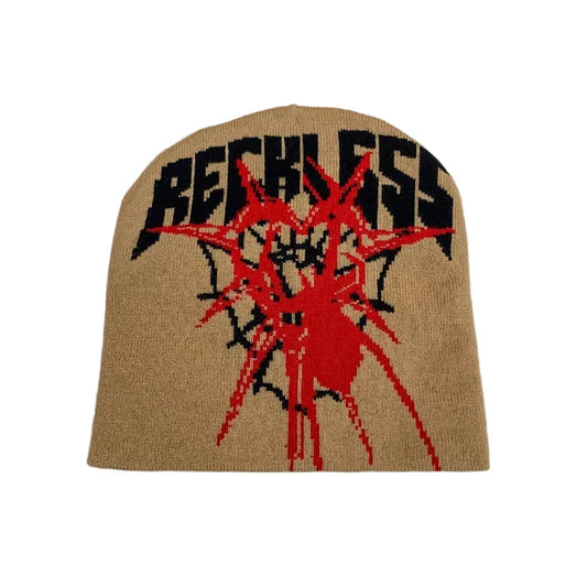 Reckless Spider Web Winter Beanie